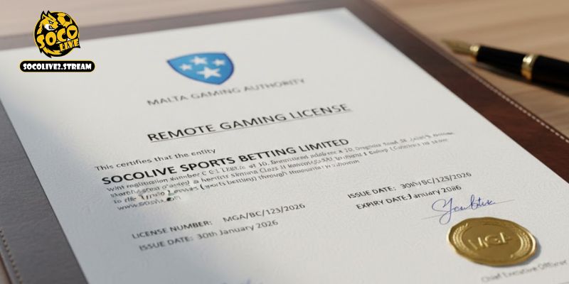 Lợi ích của giấy phép hoạt động với Socolive